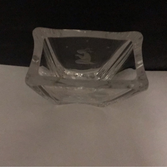 Vintage Skrufs Glasbruk Girl Praying Stars Vase - Picture 15 of 16